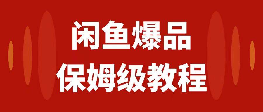 闲鱼爆品数码产品，矩阵话运营，保姆级实操教程，日入1000+-廉价云资源网