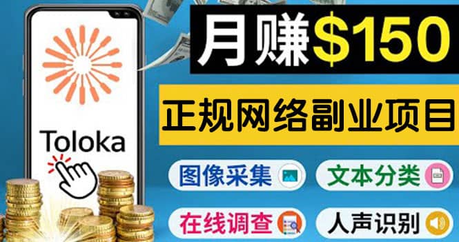 正规网络副业赚钱平台Toloka，利用业余时间月赚150美元-廉价云资源网