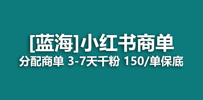 2023蓝海项目，小红书商单，快速千粉，长期稳定，最强蓝海没有之一-廉价云资源网