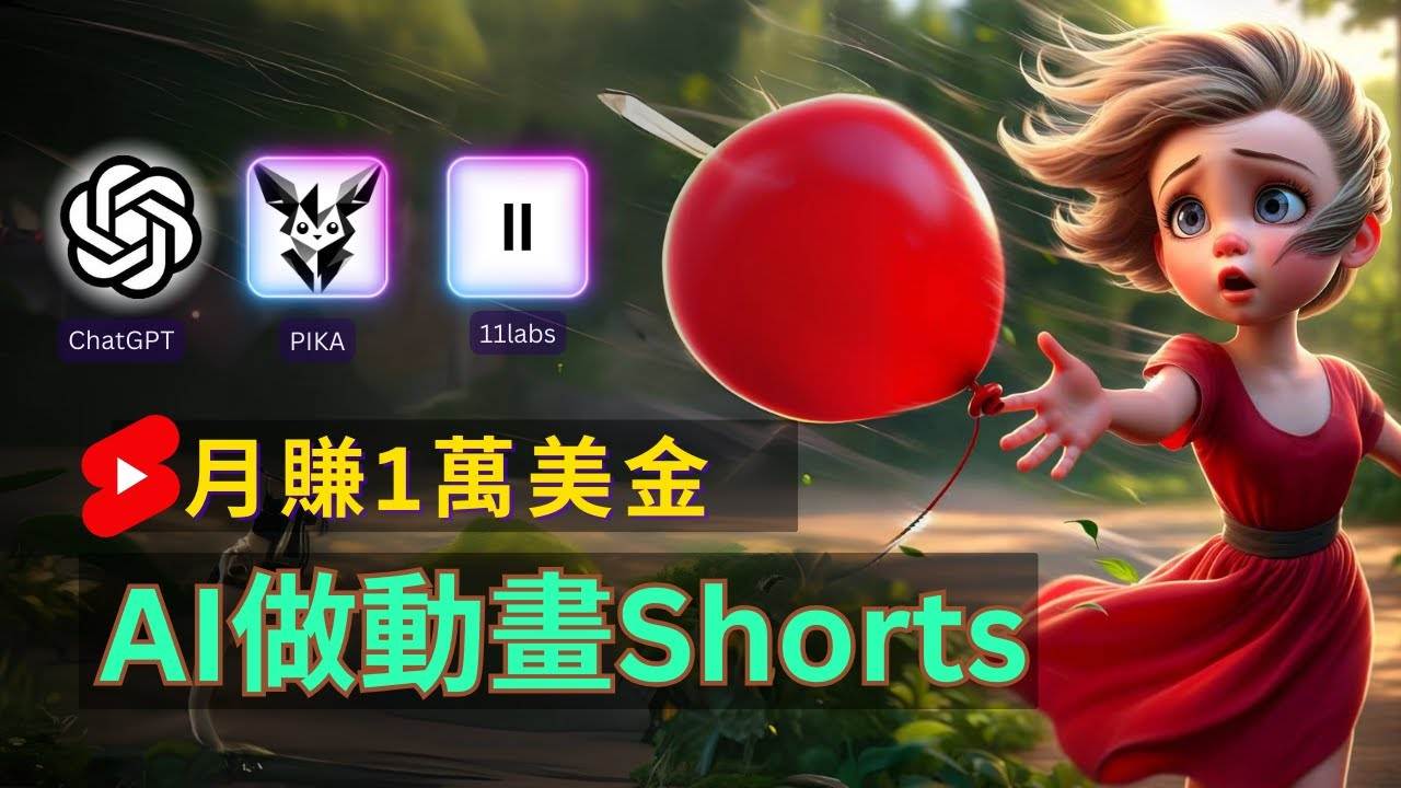 轻松制作皮克斯风格人生故事短视频，免费AI助你月入上万-廉价云资源网