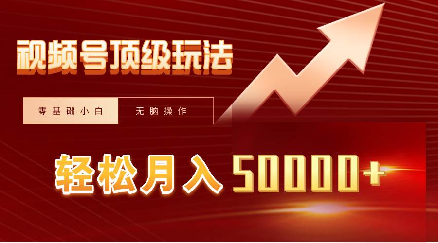 视频号短剧搬运狂怼玩法，零基础小白月入50000+-廉价云资源网
