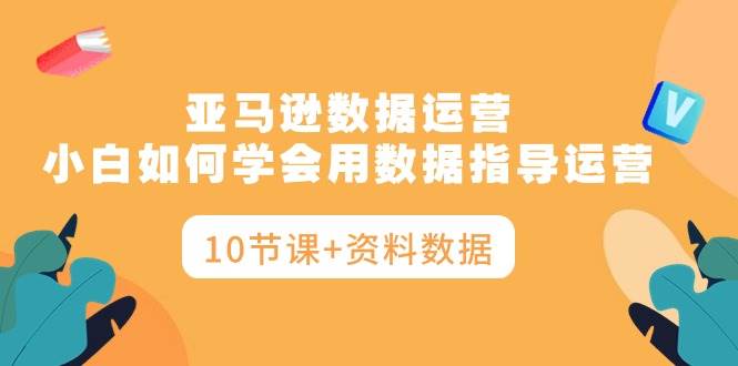亚马逊数据运营，小白如何学会用数据指导运营（10节课+资料数据）-廉价云资源网