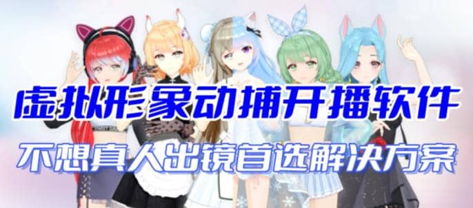 首款AI视频动捕虚拟辅助直播产品【不想真人出镜就用虚拟形象替代】-廉价云资源网