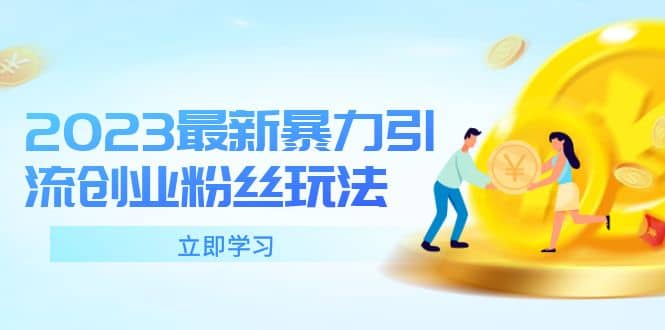2023最新暴力引流创业粉丝玩法，单日被动引流50+创业粉-廉价云资源网