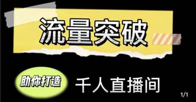 直播运营实战视频课，助你打造千人直播间（14节视频课）-廉价云资源网