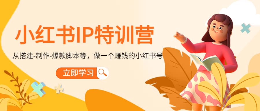 小红书IP特训营-廉价云资源网