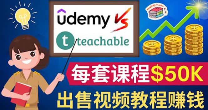制作出售视频课程并快速进行粉丝变现的方法，轻松获利5万美元以上-廉价云资源网