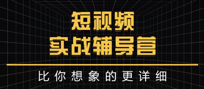 达人队长:短视频实战辅导营，比你想象的更详细-廉价云资源网