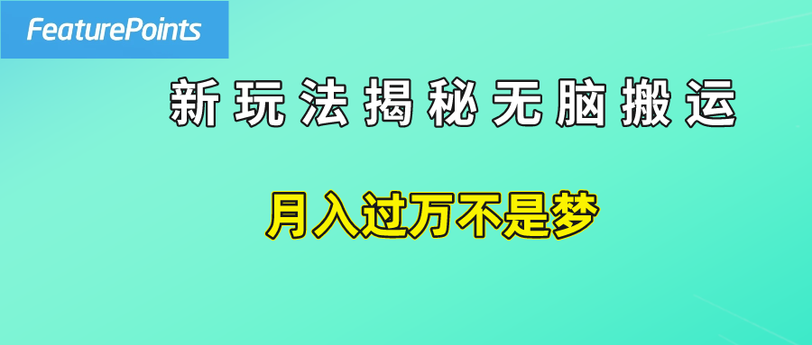 简单操作，每天50美元收入，搬运就是赚钱的秘诀！-廉价云资源网