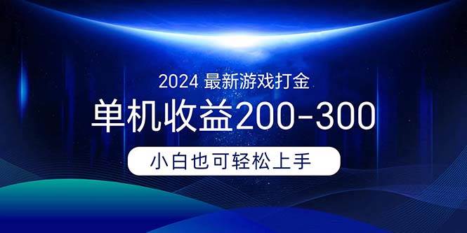 2024最新游戏打金单机收益200-300-廉价云资源网