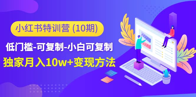 小红书特训营（第10期）低门槛-可复制-小白可复制-廉价云资源网