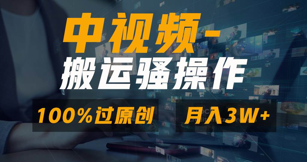 无脑双重去重原创视频，100%中视频+视频号分成计划，一键多平台发布小白也能月入3W-廉价云资源网