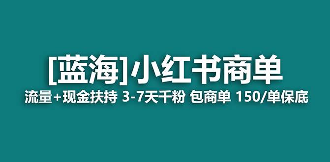 【蓝海项目】小红书商单！长期稳定 7天变现 商单一口价包分配 轻松月入过万-廉价云资源网