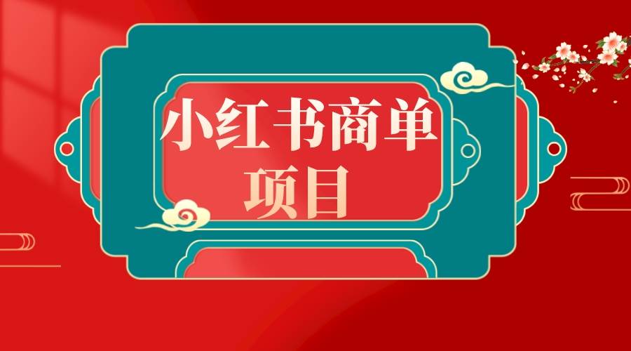 错过了小红书无货源电商，不要再错过小红书商单！-廉价云资源网