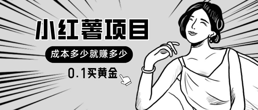 小红薯暴力项目，0.1买黄金。操作简单，日入无上限，可无限扩大。-廉价云资源网