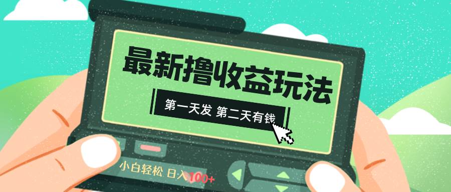 2024最新撸视频收益玩法，第一天发，第二天就有钱-廉价云资源网