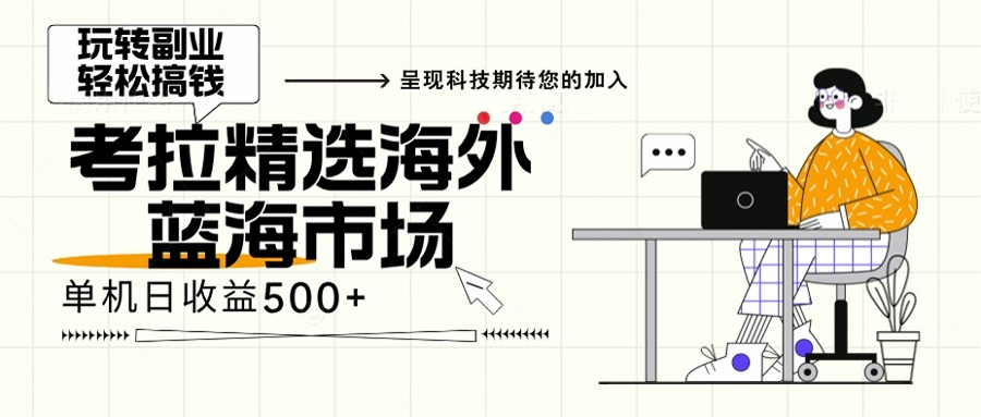 海外全新空白市场，小白也可轻松上手，年底最后红利-廉价云资源网